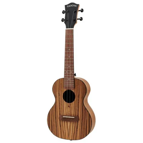 Cascha Konzert Ukulele Zebra Wood