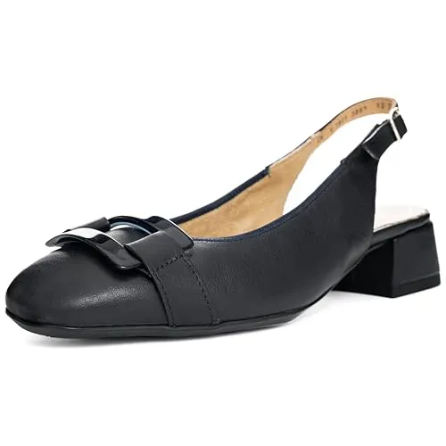 ara Damen Graz Pumps, BLAU, 37 EU Weit - Damen-Pumps mit High Soft-Technologie für optimalen Tragekomfort und stilvolles Design.