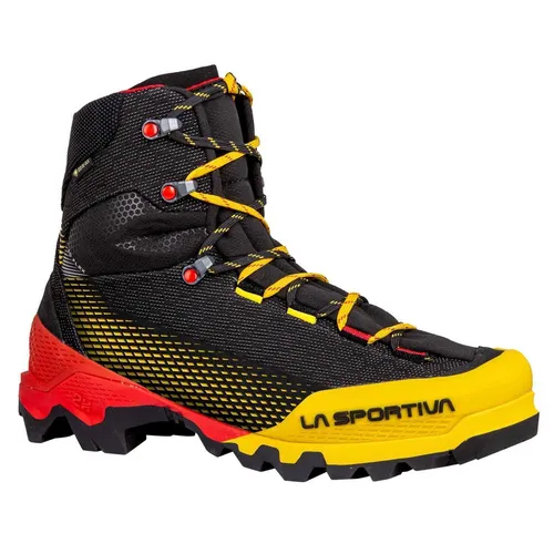 La Sportiva Aequilibrium ST GTX Herren Bergschuhe - Wanderschuhe mit Gore-Tex für absolute Wasserdichtigkeit und optimalen Komfort beim Bergsteigen.