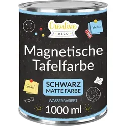 Creative Deco Magnetisch Schwarz Wandfarbe
