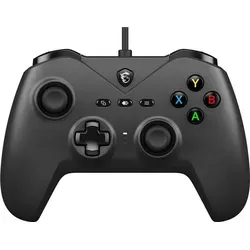 MSI Gaming Controller FORCE GC200 - Schwarz - Kabelgebundener Gamepad für PC und Android, mit Reflex Vibration und 2m Kabel für ungestörtes Gaming-Erlebnis.
