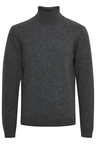 CASUAL FRIDAY CFKarl Roll Neck Pullover Herren - Pullover für Herren aus hochwertigem Feinstrick, ideal für Casual-Looks oder im Büro. Nachhaltige Produktion mit recycelten Materialien.