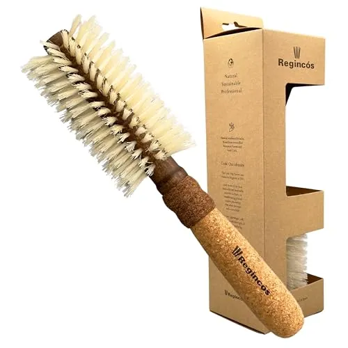 Regincós e.CORK Blonde Rundbürste M 19/55 mm in braun von Regincós
