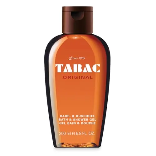 Tabac Original Duschgel für Herren, 200 ml - Duschlotionen & Duschgels mit wohltuendem Duft und reichhaltiger Feuchtigkeit für ein erfrischendes Duscherlebnis.