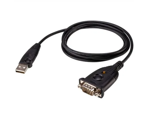 Aten UC232AF USB zu Seriell Konverter Computer-Adapter USB 2.0 Typ A Männlich (Stecker) zu D-Sub 9-polig (DE-9) Männlich (Stecker), 120.0 cm