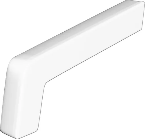 Sarei Haus- und Gartentechnik Fensterbank Sarei PVC Seitenteile weiß 90 mm