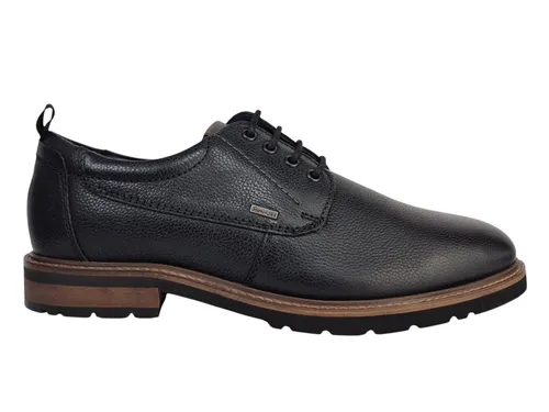 Sioux Herren Schnürschuh Rostolo-700-TEX - Herren-Schnürhalbschuhe aus robustem Kalbleder mit Sioux-TEX, ideal für stilvolle Auftritte bei geringem Gewicht und flacher Absatzform.