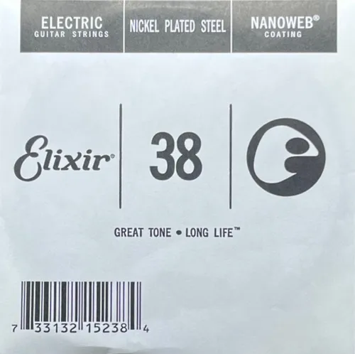 Elixir 12302 Nanoweb - Nickel, Bariton (012-068) - Saiten für E-Gitarre
