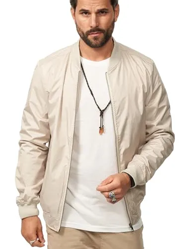 DAILY Baumwolle Herren Übergangsjacke mit Baseball-Kragen