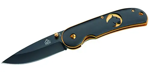 Puma TEC Einhandmesser Edelstahl-Griffschalen mit Motiv Länge geöffnet: 18.8 cm, 302411