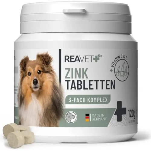 Zink Tabletten 120Stk für Hunde