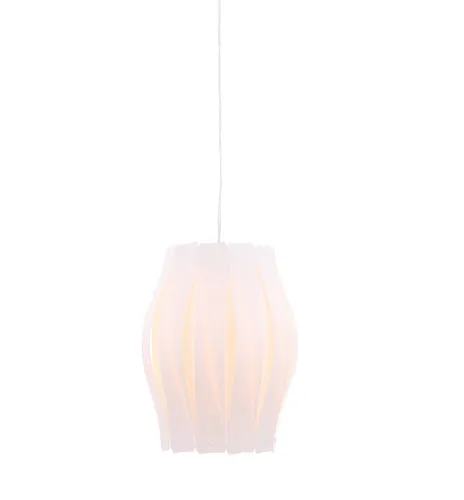 GLOBO LIGHTING Pendelleuchte – Elegante Hängeleuchte für Essbereiche - Moderne Pendelleuchte aus hochwertigem weißen Kunststoff, ideal für Wohnzimmer oder Küche. Nutzen Sie E27-Leuchtmittel (max. 60W) für individuelle Lichtgestaltung. Leuchtmittel nicht enthalten!