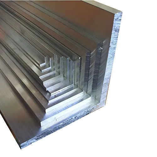 Aluwinkel 80 x 80 x 2 mm Winkelprofil gleichschenklig Alu Winkel Aluprofil Aluminiumprofil L Profil aus Aluminium (100 cm)