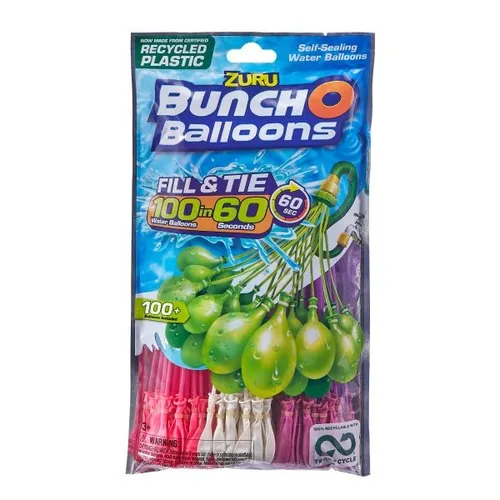 Zuru Wasserbomben Bunch o Ballons 100 Wasserballons  Spielzeug
