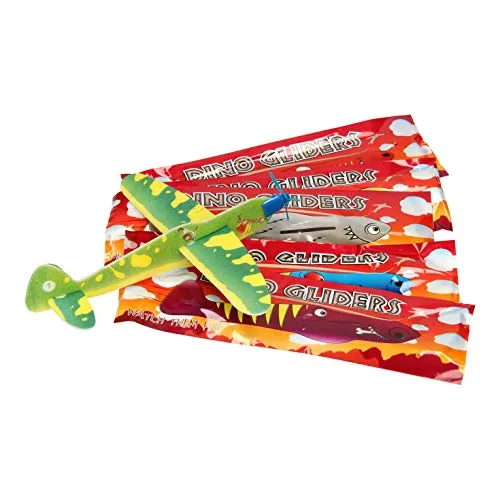 Dino-Gleiter 6 Stück // Styroporflieger Dinosaurier // Leichtflieger //
