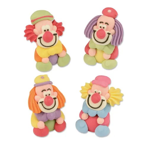 Günthart 48 Zucker Clowns, sitzend, sortiert