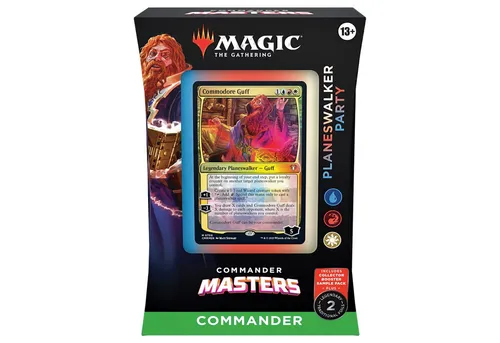 Magic: The Gathering - Commander Masters - Commander Decks (Englisch) - Tauche ein in die Welt von Magic: The Gathering mit vier vorkonstruierten Commander-Decks. Ideal für Einsteiger und Profis, bieten sie abwechslungsreiche Strategien und starke Synergien für packende Spiele.