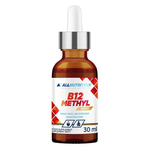 All Nutrition Vitamin B12 Methylcobalamin drops 30ml