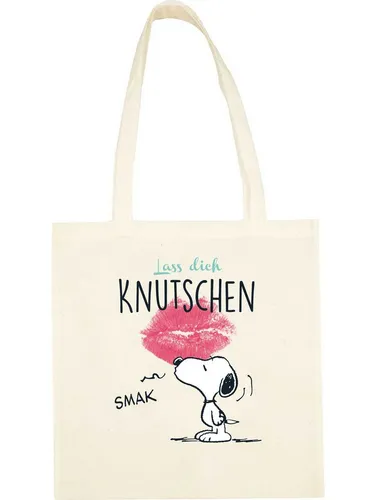 United Labels® Tragetasche Peanuts Snoopy - Lass dich knutschen