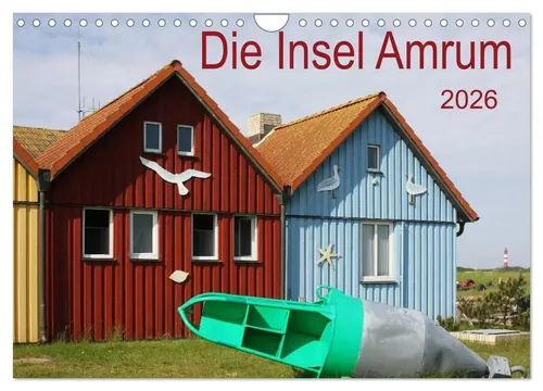 SchnelleWelten SchnelleWelten | Die Insel Amrum (Wandkalender 2026 DIN A4...
