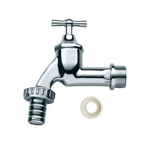 Auslaufhahn Absperrhahn Wasserhahn Chrom 3/4