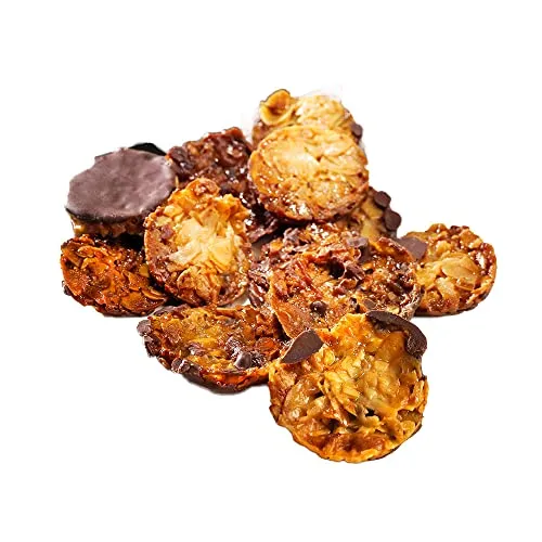 Schrader | Florentiner | Kekse aus Mandeln, Sahne & edler Zartbitterschokolade | 200g