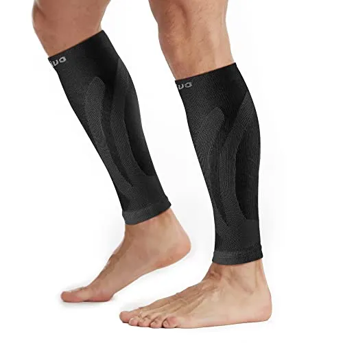 Produktbild CAMBIVO 2 Paar Wadenbandage, Kompressionsstrümpfe Damen Herren, Stützstrümpfe, Compression Socks, Waden Kompression, Waden Beinlinge für Sport, Fussball, Laufen,Schwellung, Erholung