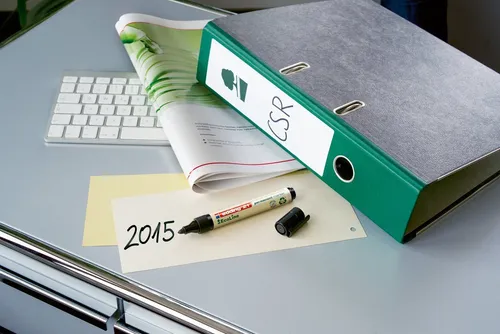 edding Permanentmarker edding 21 EcoLine Permanentmarker rot