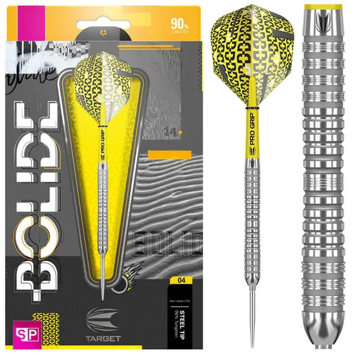Target Bolide 04 Steeldarts 21g 23g 25g Steel Dartpfeile 90% Tungsten Darts 2020