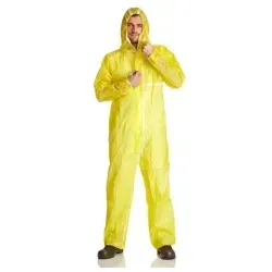 Chemikalienschutzoverall ProSafe® 4 Gr.XXL gelb