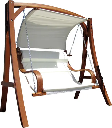 Design Hollywoodschaukel MERU aus Lärchenholz