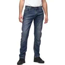 Modeka Jaydn Motorrad Jeans, blau, Größe 30 33 für Männer - Bequeme Motorradhosen mit 5 praktischen Taschen und Regular/Tapered Fit. Ideal für den Alltag und den Einsatz auf dem Motorrad.