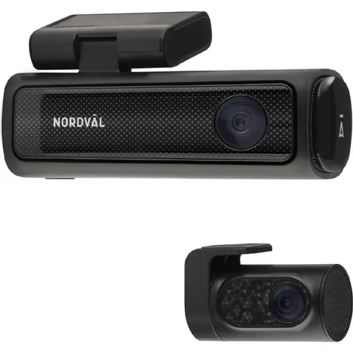 Nordväl DC202-2CH 4K-Dashcam 128GB