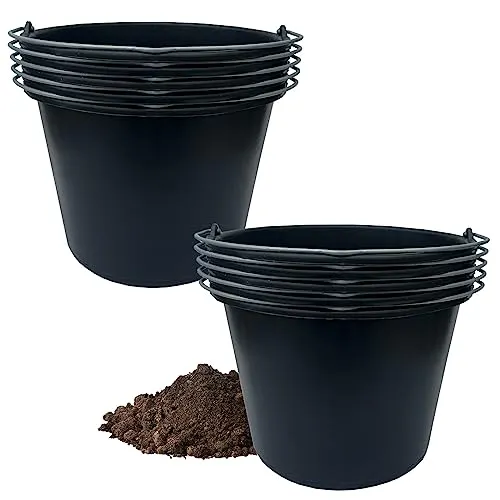 Hossi's Wholesale 10x Baueimer 12l in blau von Hossi's Wholesale