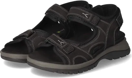 Waldläufer H-Sora Trekkingsandale - Wanderschuhe mit bequemer Schuhweite H, ideal für lange Wanderungen dank gepolsterter Innensohle und stark profiliertem Laufsohlenprofil.