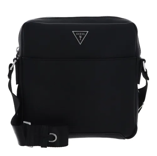 GUESS Umhängetasche Torino Black - Stilvolles Accessoire - Umhängetaschen, elegant und funktional mit vielen Fächern für optimale Organisation im Alltag. Die geschmeidige Materialqualität sorgt für ein angenehmes Tragegefühl.