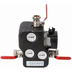 Laddomat 21-60 Rücklaufanhebung 63°C UPM3L Cu28 - Rücklaufanhebung für Heizkessel, schützt vor Korrosion und Teerablagerungen, sorgt für optimale Wärmeschichtung im Tank und schnelle Erreichung der Arbeitstemperatur.