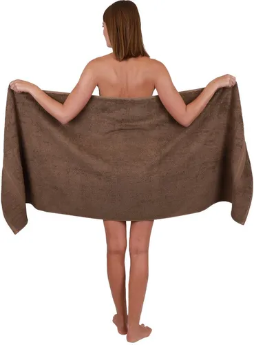 Betz Saunatuch XXL Gold 70 x 200 cm - Luxuriöses Saunatuch aus 100% Baumwolle, besonders dick und saugstark mit 600 g/m². Ideal für ein Wohlfühl-Ambiente in edler Optik. Perfekt für Wellness und Entspannung!