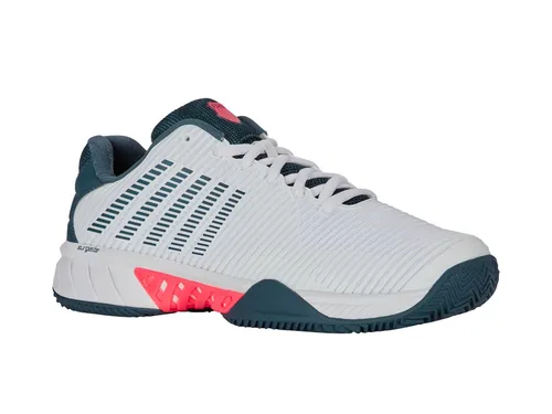 HYPERCOURT EXPRESS 2 CLAY Herren Tennisschuhe 44EU - Tennisschuhe für Sandplatz, leicht und atmungsaktiv mit Surgelite-Zwischensohle für maximalen Komfort und Durawrap Flex für zusätzlichen Halt.