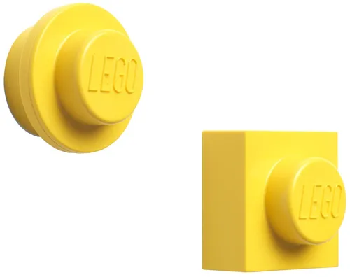 LEGO Haftmagnet-Set 2-teilig gelb von LEGO