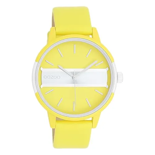OOZOO Quarzuhr C11191 in gelb von OOZOO