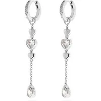 JETTE Creolen DIAMOND 89217890 925er Silber, recycelt in silber von JETTE