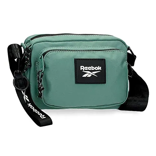 Reebok Elsie Flat Umhängetasche Grün 19x13x3 cm Polyester