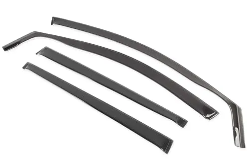 Walser Premium Auto Windabweiser für BMW X3 (F25) 09/2010-12/2017, Passform Regenabweiser Set für Fahrer- und Beifahrerseite, Auto Windabweiser 4 STK.