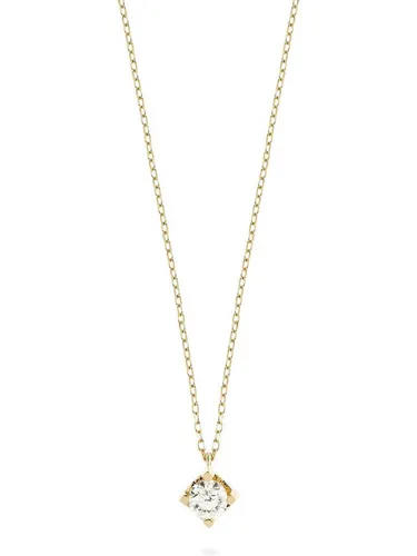 CHRIST Collier CHRIST Damen-Kette 585er Gelbgold 1 Diamant