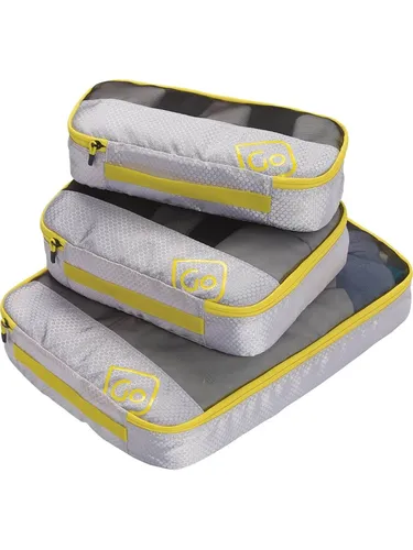Go Travel Kleidersack Packing Cubes - Kleiderhüllen Set aus strapazierfähigem Polyester, ideal zur perfekten Organisation Ihrer Kleidung und Vermeidung von Falten im Koffer.