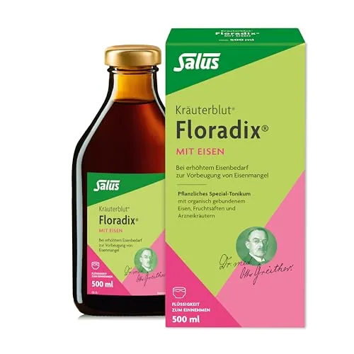 FLORADIX mit Eisen Lösung zum Einnehmen 500 ml von Salus