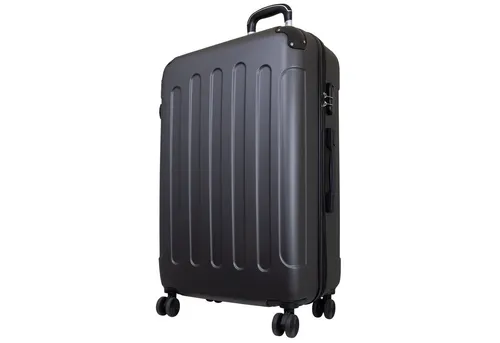 Trendyshop365 Hartschalen-Trolley Avalon - Robuste Hartschalenkoffer in 5 Größen und 4 Farben, ausgestattet mit 4 drehbaren Doppelrädern und einem integrierten Zahlenschloss für sicheres Reisen.