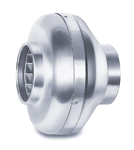 Helios Radial-Rohrventilator RR 100 A 05653 - Abluftlüfter & Rohrventilatoren, leistungsstarker Inlineventilator für effektive Luftzirkulation in kleinen bis mittelgroßen Räumen.