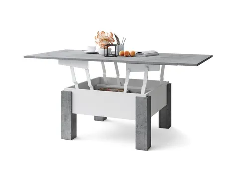 Höhenverstellbarer Design Couchtisch Oslo von Design Impex